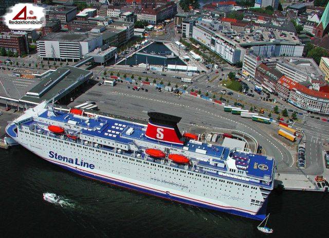 Stena Line im Hafen von Kiel